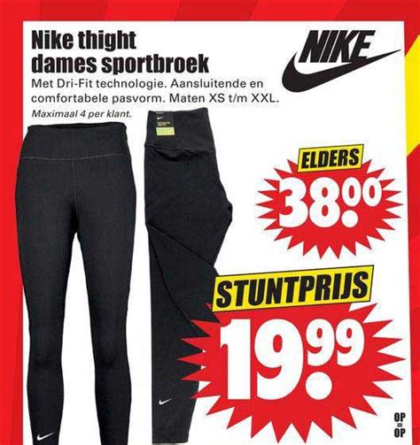 dames nike aanbieding nl
